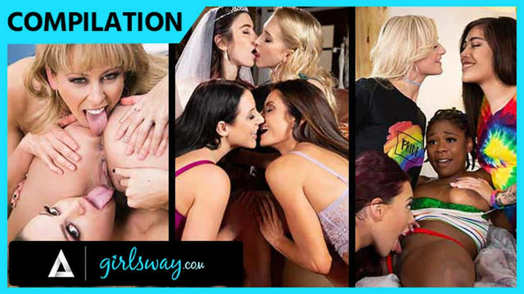 GIRLSWAY – Sexy Thirsty Nymphos Have A Wild Orgy COMPILATION