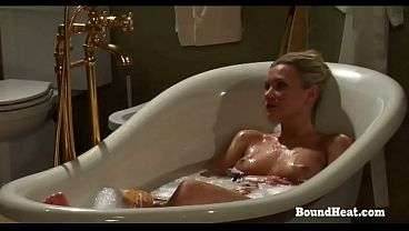 Curvy Big Butt Lesbian Slave Enjoys In Masturbation And Massive Orgasm With Mistress