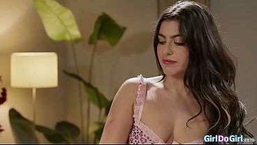 Petite Yhivi enjoys the massage from sisinlaw Gal Ritchie and is offered a happy ending.The lesbians kiss and the latina licks her hairy pussy